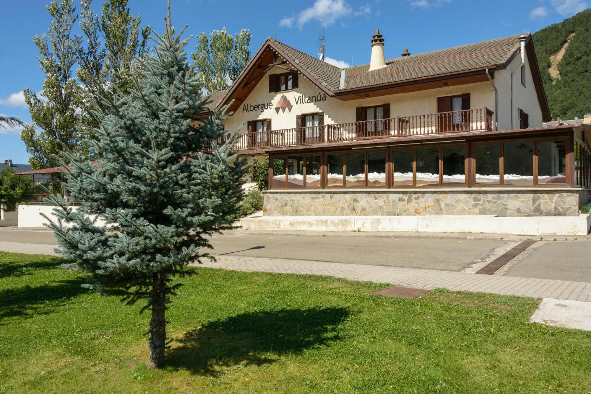 Albergue Villanua Ngoại thất bức ảnh